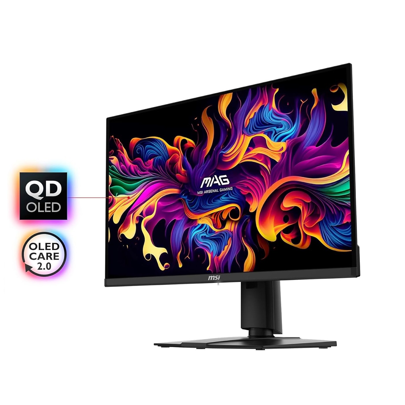 MONITEUR MSI MAG 271QPX QD-OLED 360HZ 27 POUCE ADJUSTABLE QHD 2K